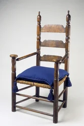 Great Chair, 1670-1700 (blød ahorn og hvid eg)